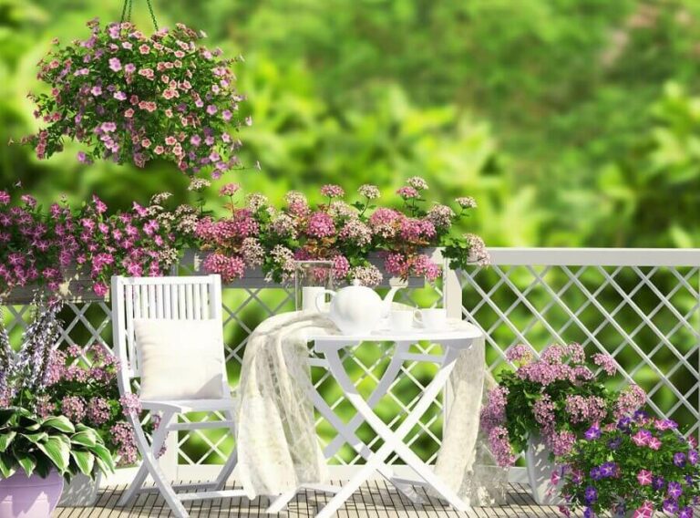 4 ideas to decorate the terrace with a romantic style