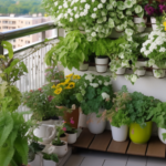 Embrace Greenery with Small Balcony Wall Planter Ideas